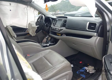 2018 Toyota Highlander Xle from USA, damaged, VIN 5TDJZRFH2JS872951